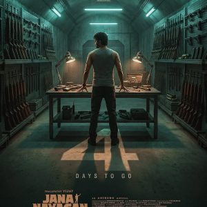 4 days to go___thalapathyvijay _jan9 _jananayaganthirdsingle __jananayagan _jananayaganpongal _jananayaganfromjan9 _thalapathy _vijay _kvnproductions _HVino(